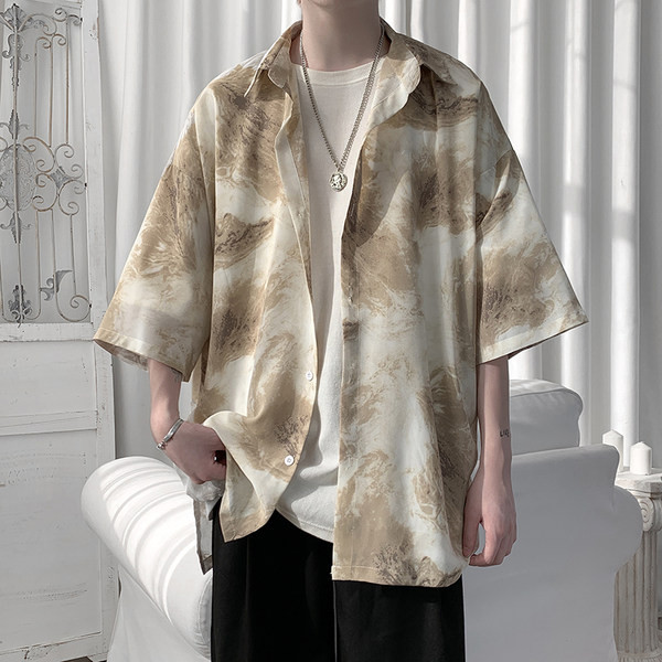 Meeste lai särk kahes värvitoonis