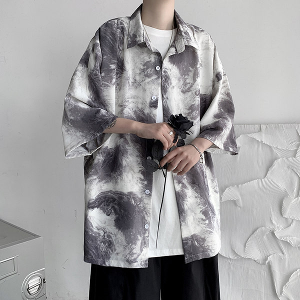 Meeste lai särk kahes värvitoonis