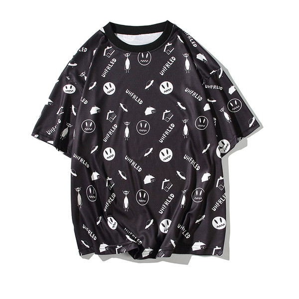 Vyriški laisvalaikio marškinėliai marginti 3/4 rankovėmis