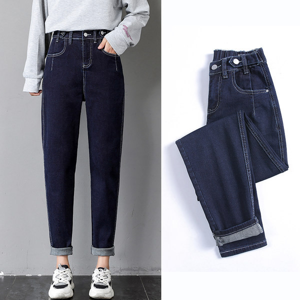 Moteriški džinsai – aukštu juosmeniu