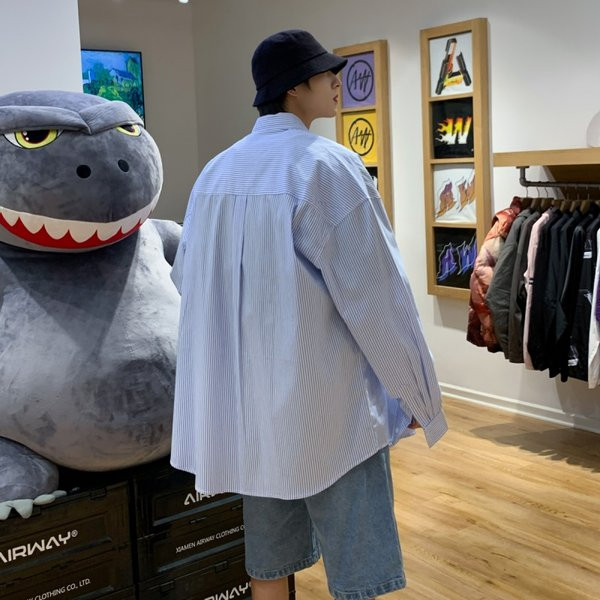 Férfi csíkos ing két színben