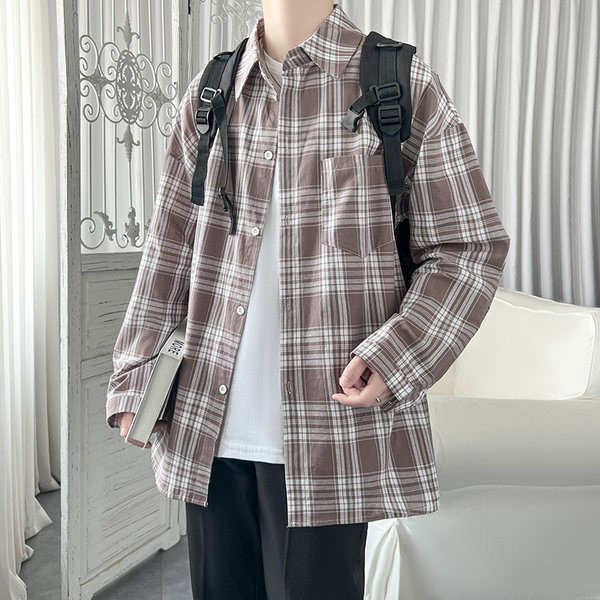 Vyriški retro marškinėliai ilgomis rankovėmis