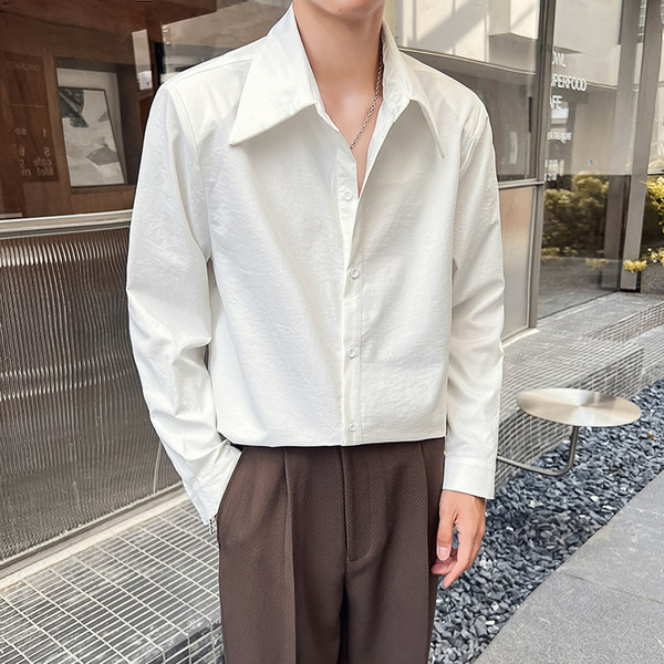 Formális férfi ing két színben