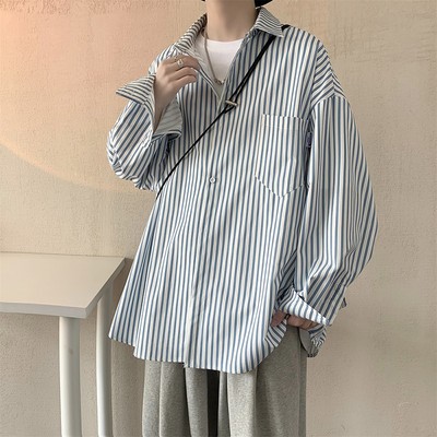 Férfi alkalmi ing széles mintás