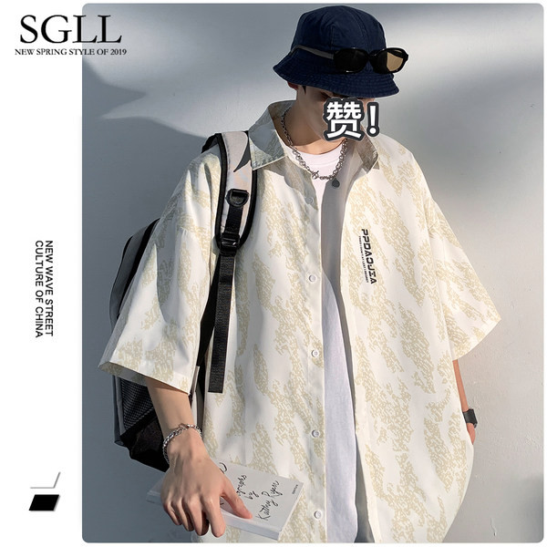 Alkalmi férfi 3/4 ujjú ing