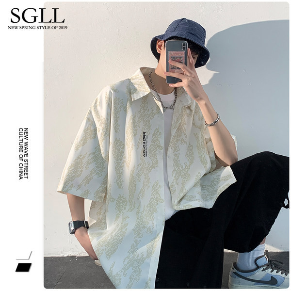 Alkalmi férfi 3/4 ujjú ing