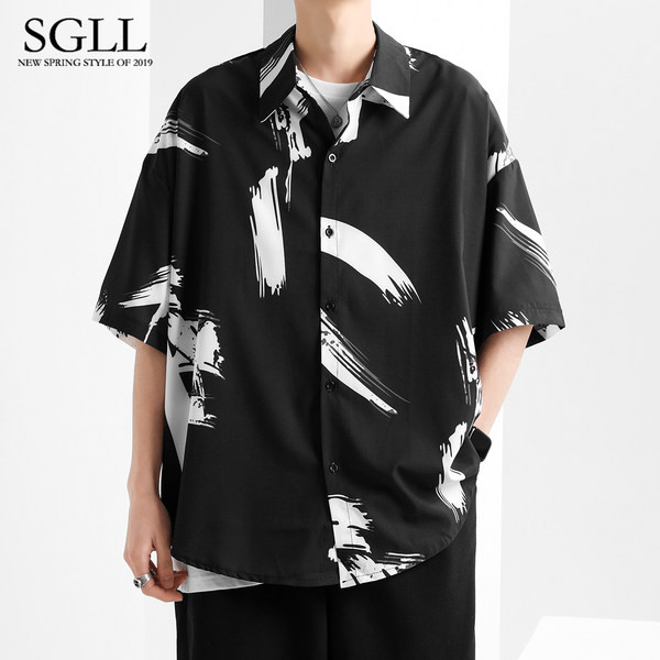 Ανδρικό πουκάμισο με μανίκια 3/4