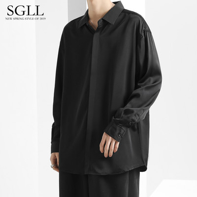 Κλασικό ανδρικό μακρυμάνικο πουκάμισο σε τρία χρώματα