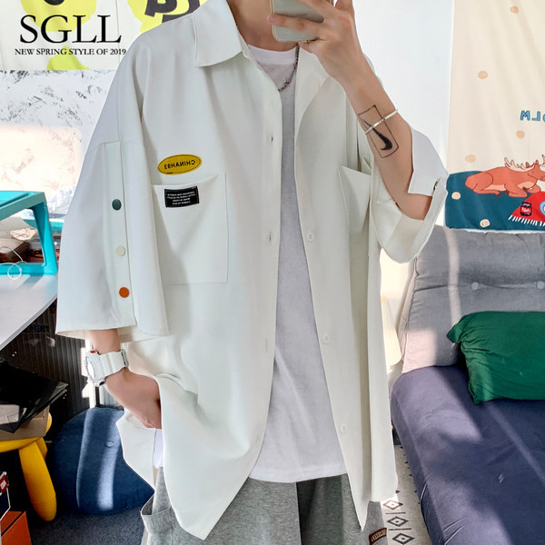 Új modell 3/4-es ujjú férfi ing