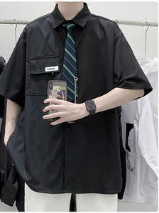 Meeste vabaaja särk lipsuga