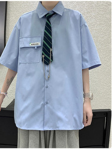 Meeste vabaaja särk lipsuga