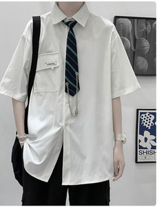 Meeste vabaaja särk lipsuga