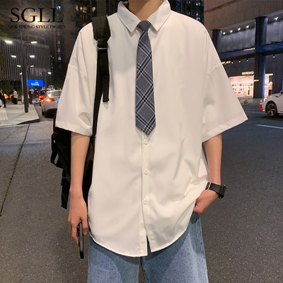 Ανδρικό πουκάμισο σε δύο χρώματα