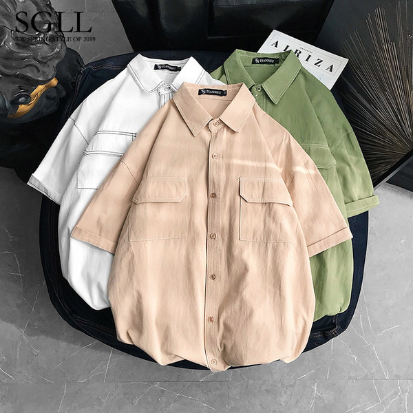 Uue mudeli taskuga meeste särk kolmes värvitoonis