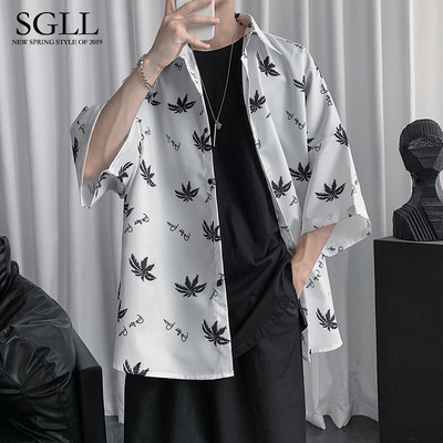 Vyriški laisvalaikio marškinėliai klasikine apykakle – trijų spalvų