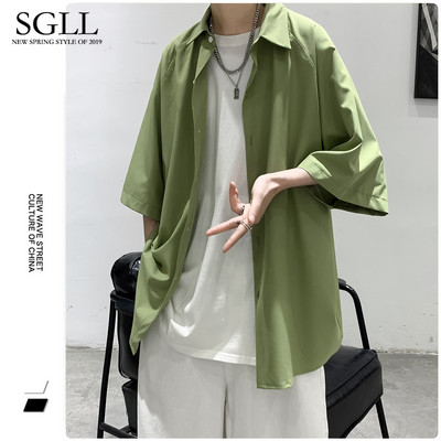 Meeste vabaaja särk – 3/4 varrukatega