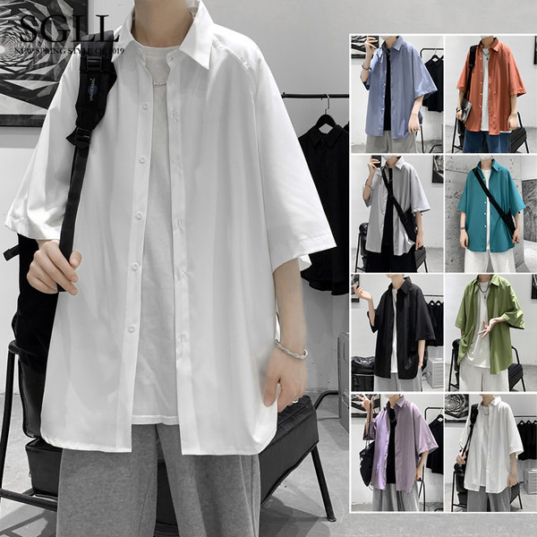 Meeste vabaaja särk – 3/4 varrukatega