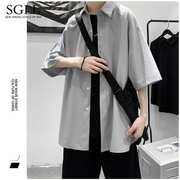 Meeste vabaaja särk – 3/4 varrukatega