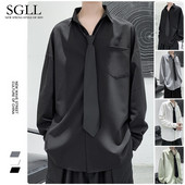 Ανδρικό πουκάμισο με τσέπη σε διάφορα χρώματα