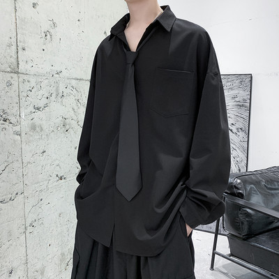 Ανδρικό πουκάμισο με τσέπη σε διάφορα χρώματα