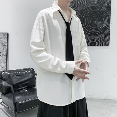 Ανδρικό πουκάμισο με τσέπη σε διάφορα χρώματα