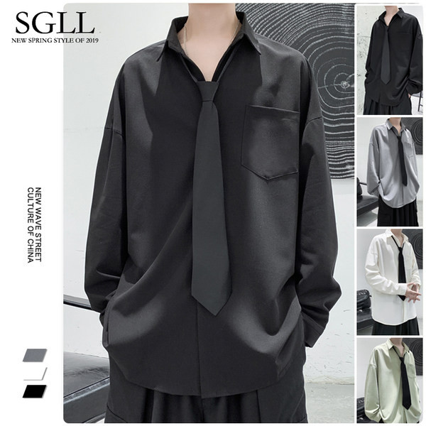 Ανδρικό πουκάμισο με τσέπη σε διάφορα χρώματα