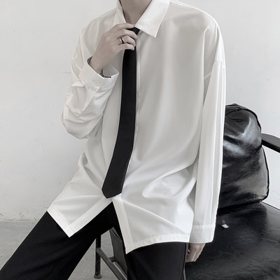 Széles férfi ing klasszikus gallérral - három színben