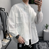 Férfi tiszta ing két színben zsebbel és nyakkendővel