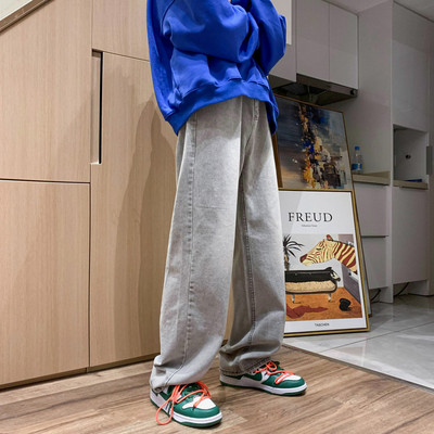 Új széles modell férfi farmer