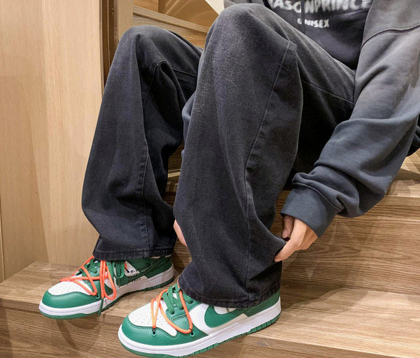 Új széles modell férfi farmer