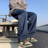 Férfi alkalmi farmernadrág három színben