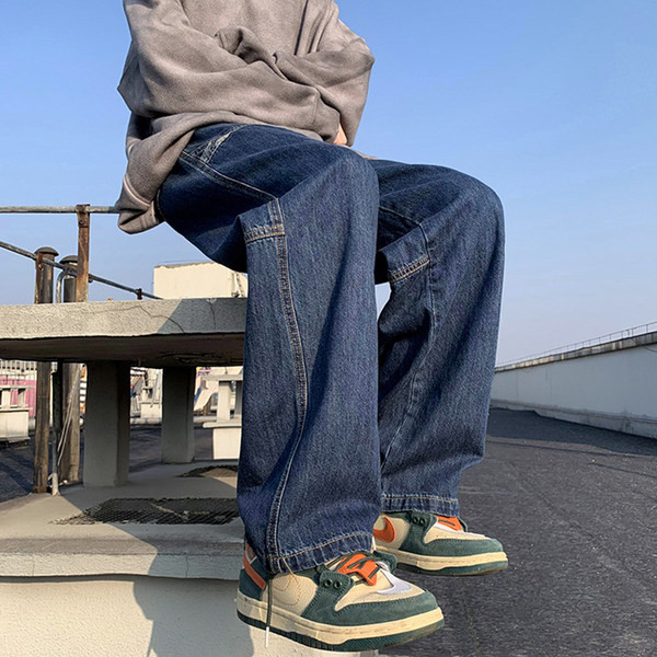 Férfi alkalmi farmernadrág három színben