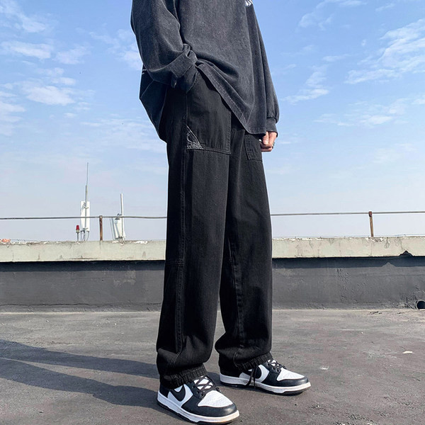 Férfi alkalmi farmernadrág három színben