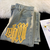 Ανδρικό casual ψηλόμεσο τζιν τσέπης