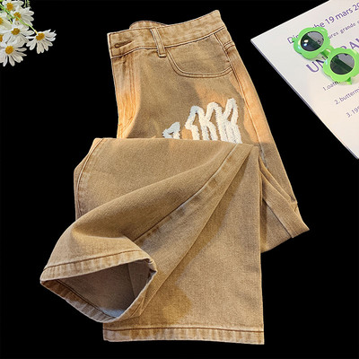 Ανδρικό casual ψηλόμεσο τζιν τσέπης