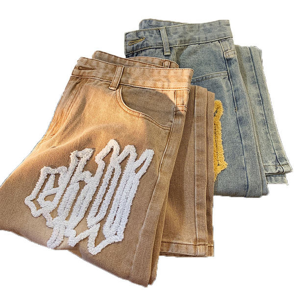 Ανδρικό casual ψηλόμεσο τζιν τσέπης