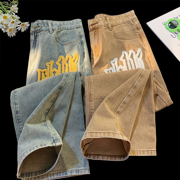 Ανδρικό casual ψηλόμεσο τζιν τσέπης