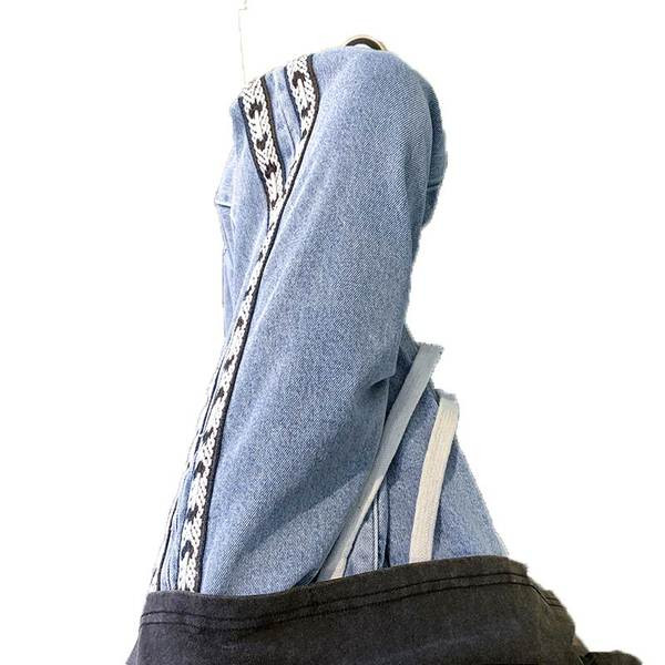 Madingi vyriški džinsai su raišteliais