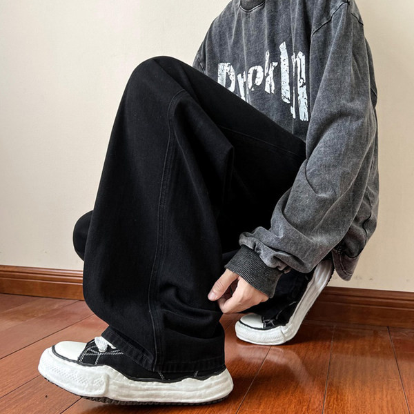 Meeste laia mudeli teksapüksid kolmes värvitoonis