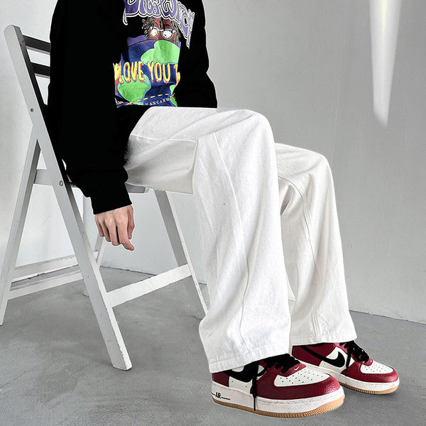 Alkalmi férfi farmernadrág sok színben