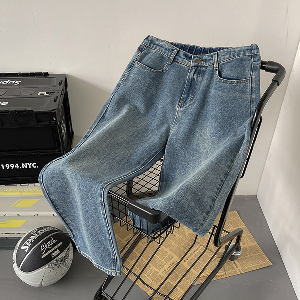 Švaraus dizaino vyriški džinsai