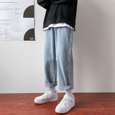 Ανδρικό τζιν casual φαρδύ