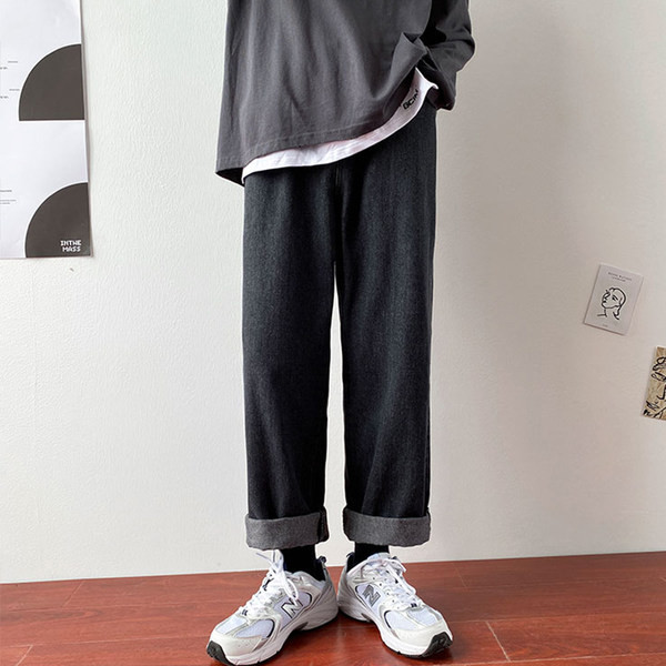 Ανδρικό τζιν casual φαρδύ