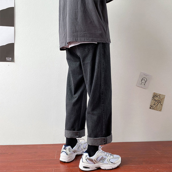 Ανδρικό τζιν casual φαρδύ