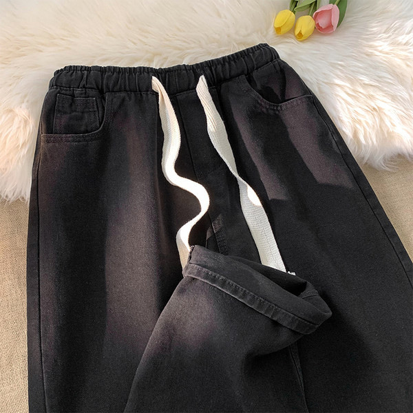 Férfi farmer fűzővel és zsebbel, két színben