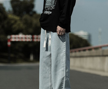 Meeste teksapükste puhas mudel paeltega heledas ja tumedas toonis