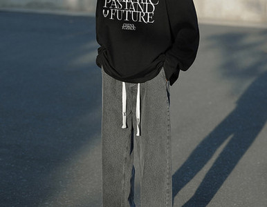 Meeste teksapükste puhas mudel paeltega heledas ja tumedas toonis