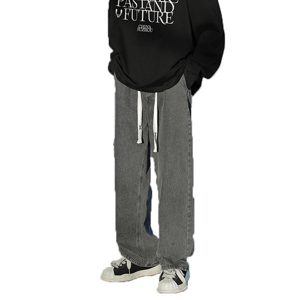 Meeste teksapükste puhas mudel paeltega heledas ja tumedas toonis