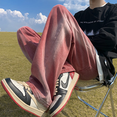 Ανδρικό τζιν casual σε τρία χρώματα