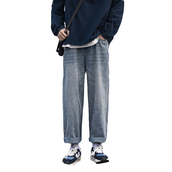 Ανδρικό τζιν καθαρό μοντέλο με τσέπη